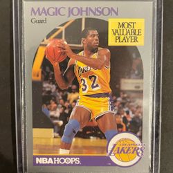 1990-1991 NBA Hoops #157  Magic Johnson