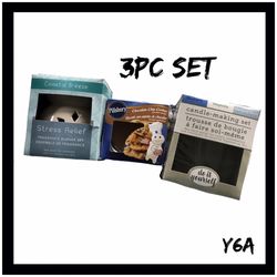 NWT 3pc Candle Gift Set