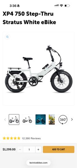Electric bike XP4 750 Step - Thru -