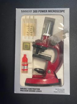 Vintage 1988 Tasco 300 power Microscope