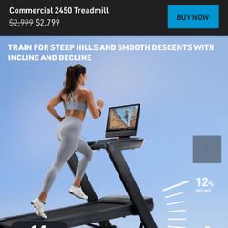 NordicTrack Commercial 2450 NTL17122K1F 