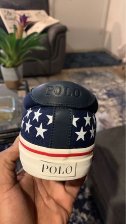 🇺🇸 American Flag Polo Casual Sneakers. Size 11.5🔥