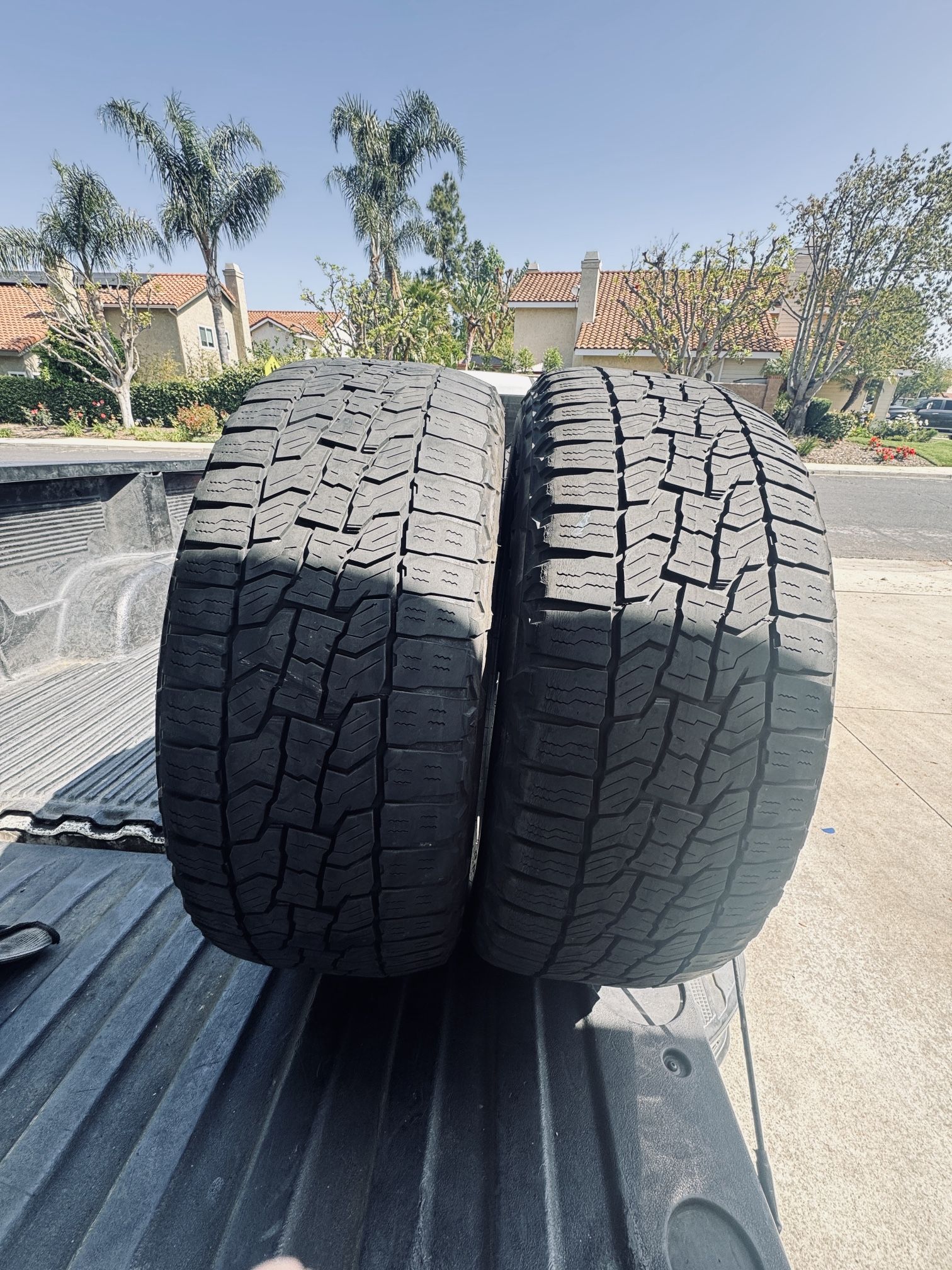 235/55/19 Falken Wildpeak A/T Trail 60% Tread (2)