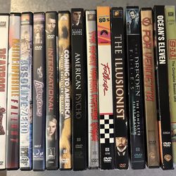 LOT 45 DVDs - 36 MOVIES + 9 TV SERIES in EX+ CONDITION Drama Sci-Fi Thrillers Action..