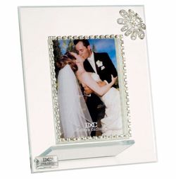 40 pcs  Debora Carlucci Photo Frame W/ Swarovski Crystal Flower Brooch