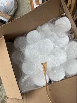 Dart 1000 Count White EPS Foam Disposable Cups 4oz