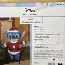 Disney 3-ft Stitch Musical Animatronic Christmas