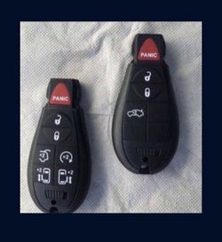 Dodge Caravan Charger Ram Durango Jeep Grand Cherokee Keys Remotes Llaves 