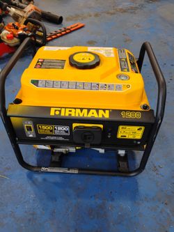 Firman 1500 watt generator $250