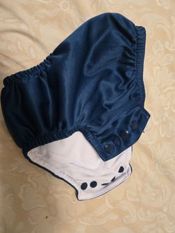 Naby Blue Swim Diaper Size 4