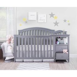 Baby crib & changing table