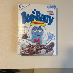 Limited Edition Kaws Boo-Berry Cereal 