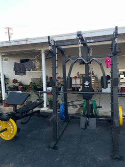 Multi-purpose smith machine(vesta fitness)