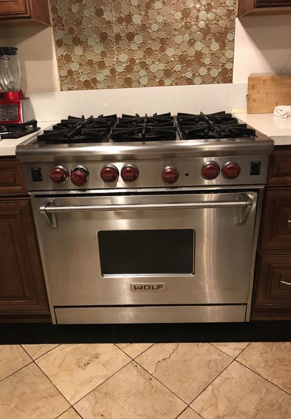 Wolf Gas Range 36 for Sale in Orange, CA OfferUp