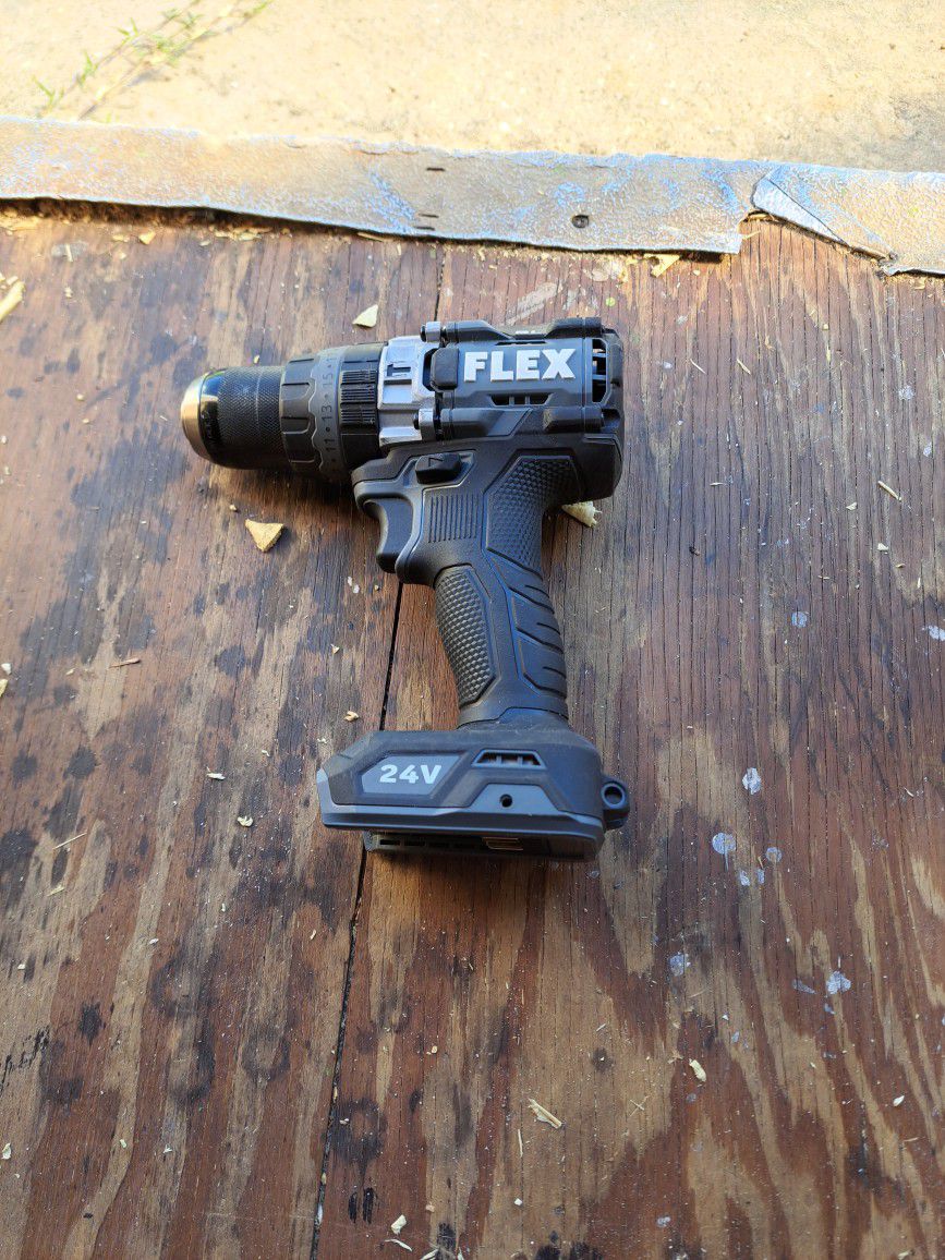 Flex 24v Hammer Drill( FOR PARTS)