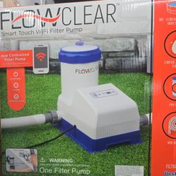 Flowclear 2000 Gal Smart Touch Wifi Above-Ground Pool Pump