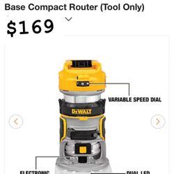 Cordless Router Only 