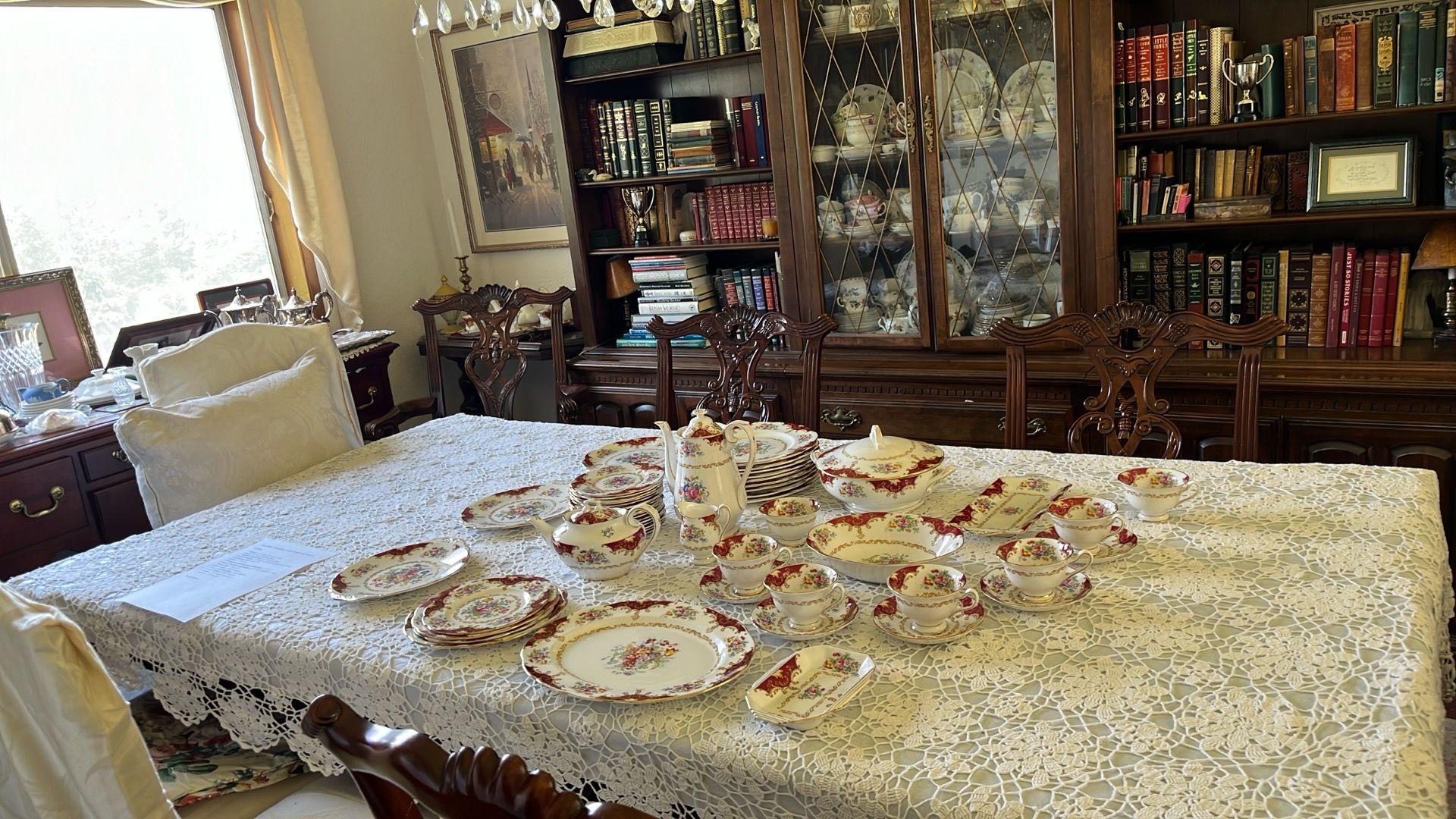 Royal Albert " Canterbury" giant vintage china set