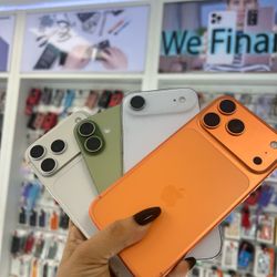 Iphone 17’s all available  ( pre order iphone 18 pro max )