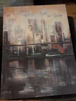 At home painting