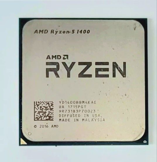 AMD RYZEN 5 1400 up to 3.4GHz AM4 CPU "Summit Ridge" Processor, Tested!
