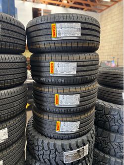 235/35/20 Pirelli 4 New Tires Installed And Balanced