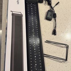 Nicrew 24w Saltwater Aquarium Light 24-30”