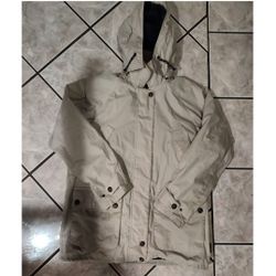 Pacific Trail Womens Beige Hooded Jacket Size M