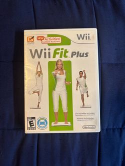 Wii Fit Plus game for the Nintendo Wii Manual and Disc