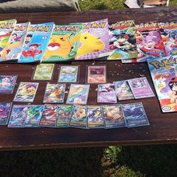 Pokemon Cards And Comics *RARE* Thumbnail