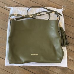 Michael Kors Brooklyn Olive Purse