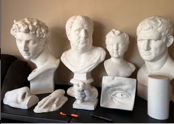 Plaster model