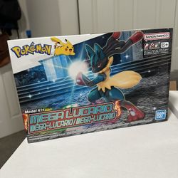 Pokemon Bandai Mega Lucario Model Kit Figure NEW