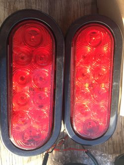 Red led trailer