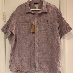 G.H. Bass Short Sleeve Button Down Shirt