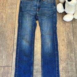 Abercrombie kids boys skinny jeans 7/8 slim