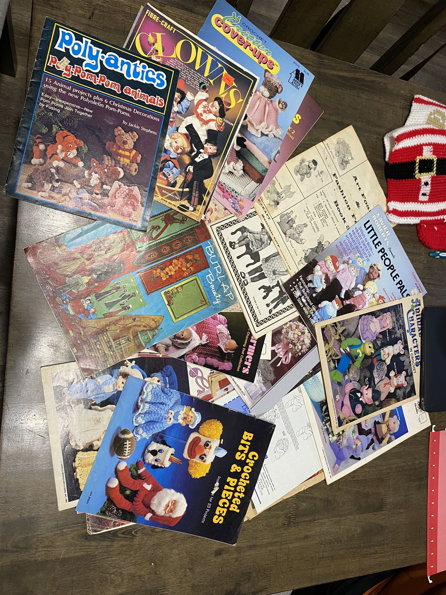 Miscellaneous 70s 90s Crotchet Booklet Patterns