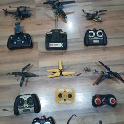 LOT OF GYRO/HELICOPTERS Please See Picture 