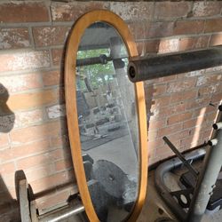 Mirror Espejo Marco De Madera