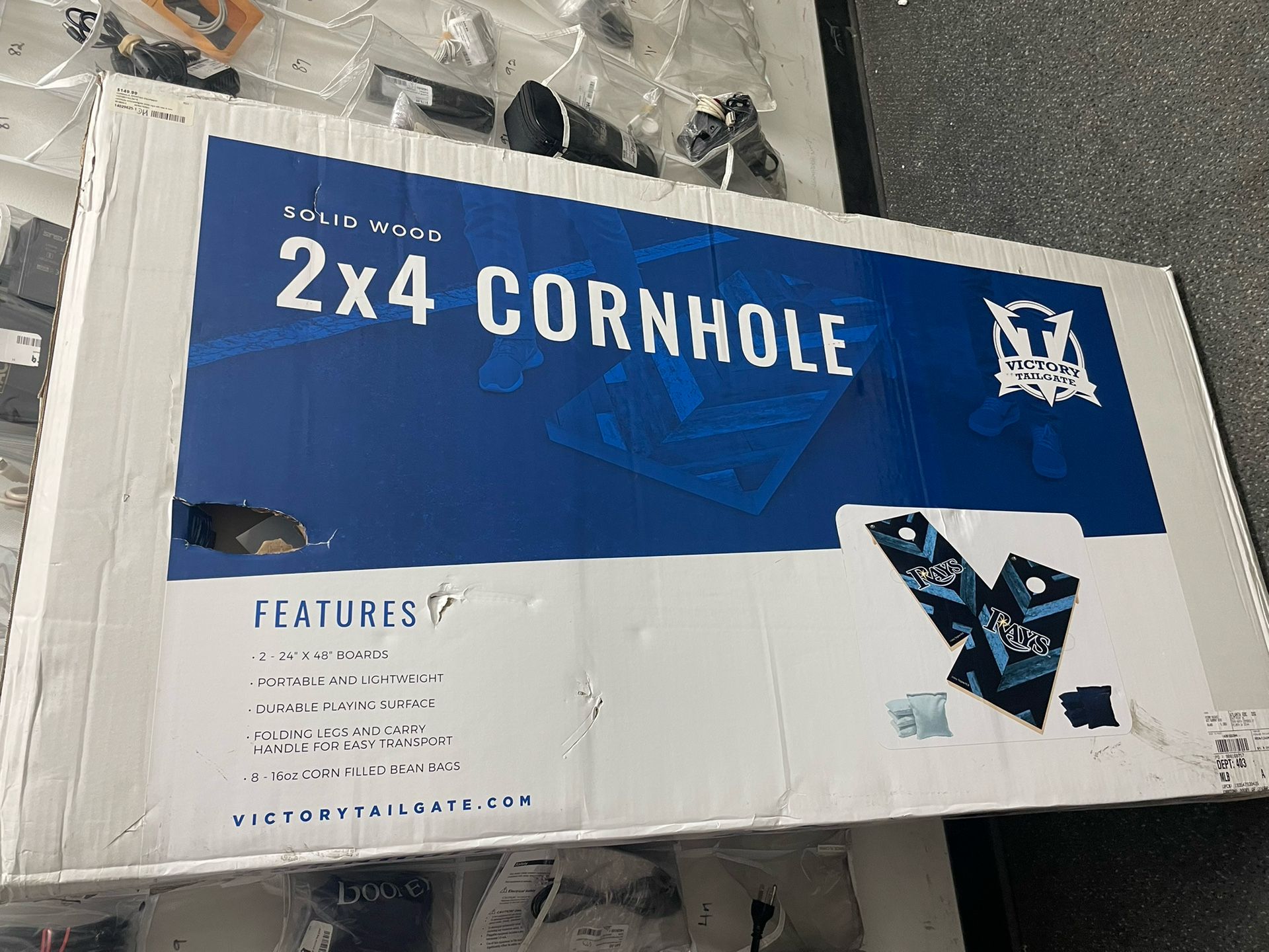 Rays Cornhole 2x4 Wood