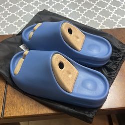 Yeezy slides ys-01 blue sz7
