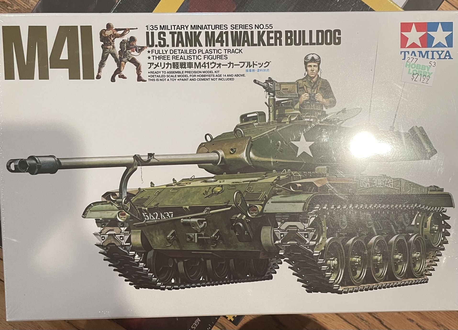 M41 U.S. Tank Walker Bulldog 1/35 Model