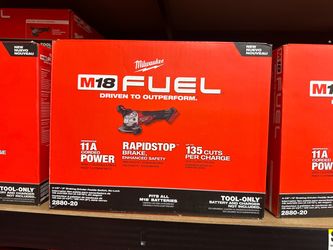 Milwaukee m18 fuel 5” angled grinder tool only