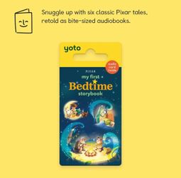 YOTO audio book card my first bedtime stories kids