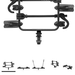Kuat Transfer V2 Hitch Mounted Bike Rack Folding Locking Needs Key