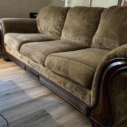 Sofa w/ matching Chair and Ottoman