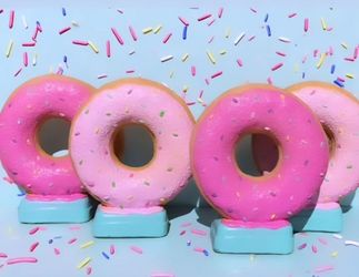 Donut Themed Piggybanks Alcansias