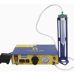 983A Auto Glue Dispenser AC 110V Automatic/Semi-Automatic Solder Paste Liquid Adhesive Controller, Digital Display, Adjustable Dispensing Amount & Int