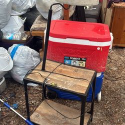 Table With Built In Lamp