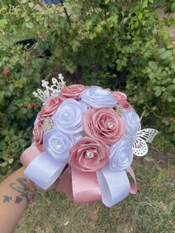 quinceañera ramos o ramos para 3 años 